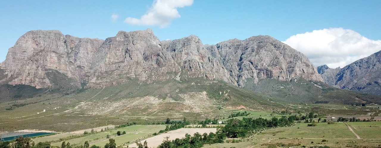 Mountain panorama near Johannesdal Village